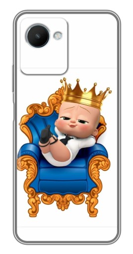 Чехол с печатью "Ребенок Король" для Realme C30s