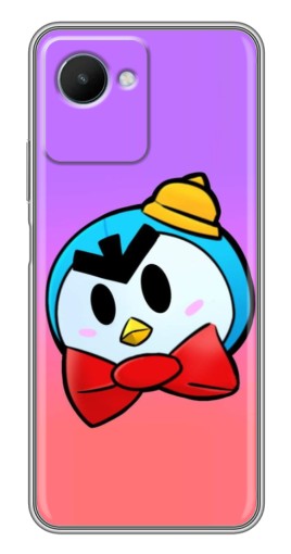 Силиконовый чехол с изображением "С бабочкой" для Realme C30s