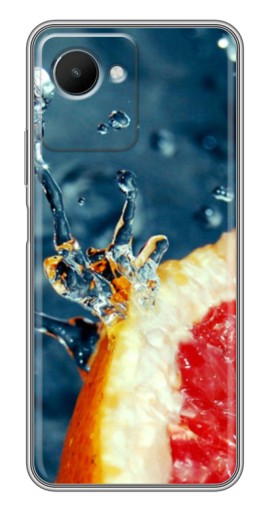 Чехол с печатью "Сочный грейпфрут" для Realme C30s