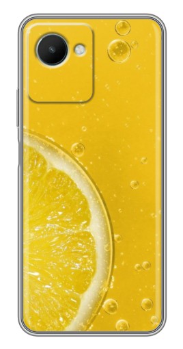 Чехол с картинкой "Сочный лимон" для Realme C30s