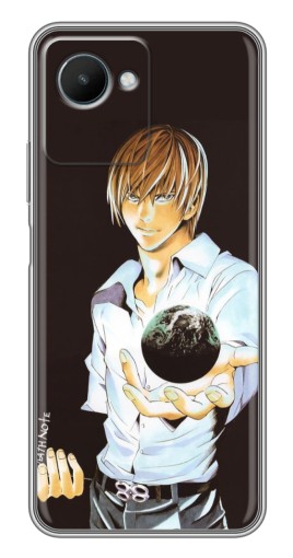 Чехол с картинкой "Стильный Лайт Ягами" для Realme C30s