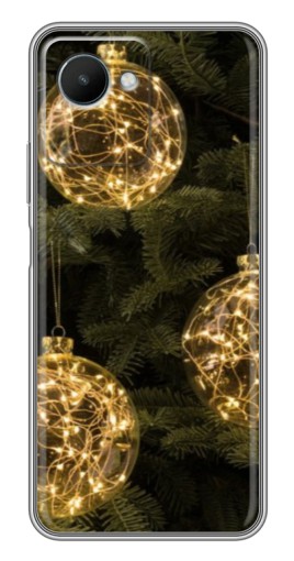 Чехол с принтом "Светящиеся игрушки" для Realme C30s