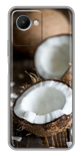 Чехол с принтом "Свежий кокос" для Realme C30s