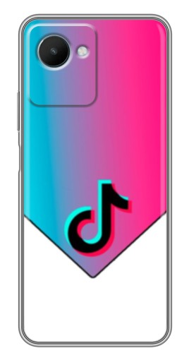 Чехол с печатью "Tiktok Logo" для Realme C30s