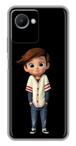 Силиконовый чехол с изображением "Тим" для Realme C30s