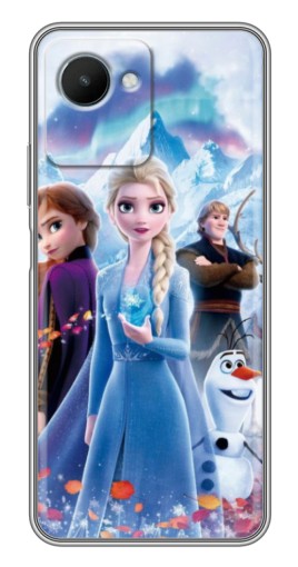 Чехол с картинкой "Все герои " для Realme C30s