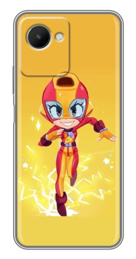 Силиконовый чехол с изображением "Ярка MAX" для Realme C30s