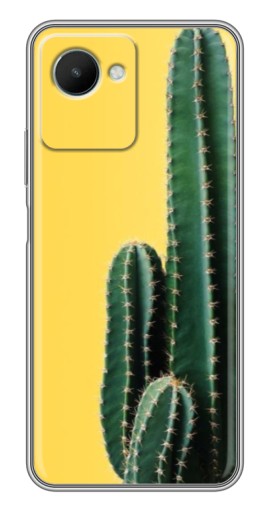 Чехол с принтом "Яркий кактус" для Realme C30s