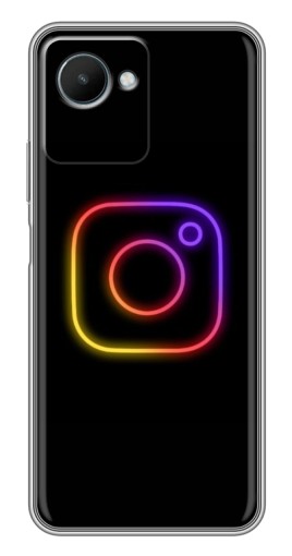 Чехол с принтом "Значок Инсты" для Realme C30s