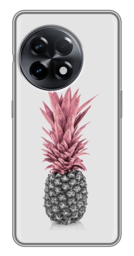 Чехол с печатью "Чёрно-белый ананас" для OnePlus 11