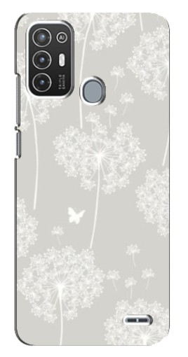 Силиконовый чехол с изображением "Фон одуванчиков " для ZTE Blade A72