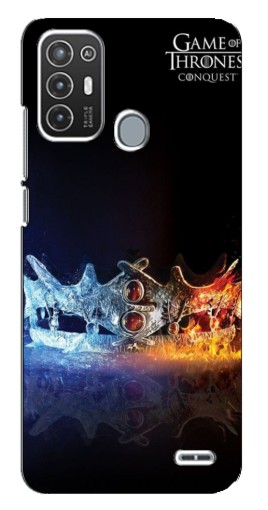 Чехол с картинкой "Корона" для ZTE Blade A72