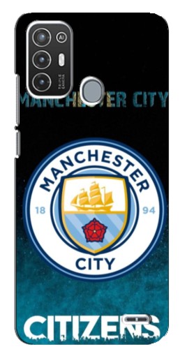 Силиконовый чехол с изображением "Man City Zens" для ZTE Blade A72