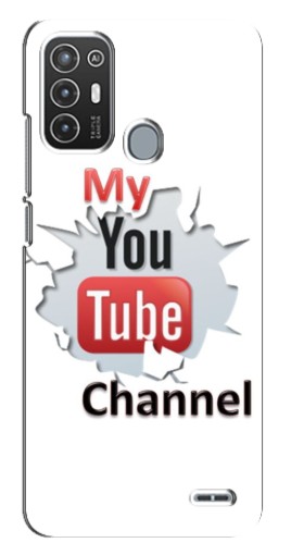 Чехол с картинкой "My YouTube" для ZTE Blade A72