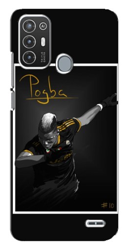 Силиконовый чехол с изображением "Pogba Uve" для ZTE Blade A72