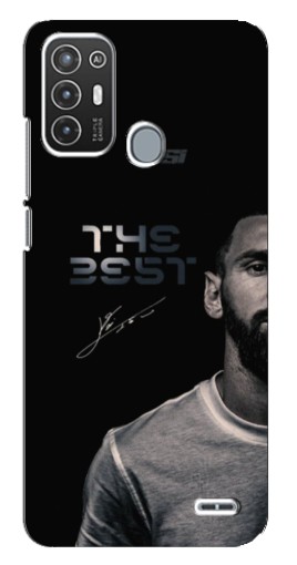 Силиконовый чехол с изображением "The Best Messi" для ZTE Blade A72