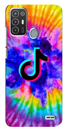 Чехол с картинкой "TikTok в красках" для ZTE Blade A72