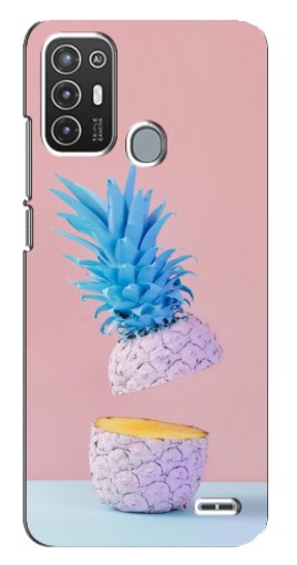 Чехол с принтом "Яркий ананас" для ZTE Blade A72