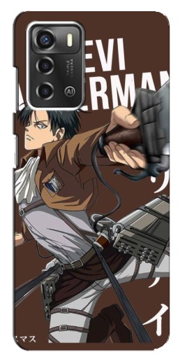 Силиконовый чехол с изображением "Ackermankerman levi" для ZTE Blade A52