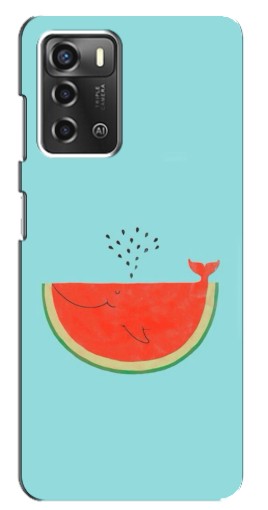 Чехол с принтом "Арбуз кит" для ZTE Blade A52