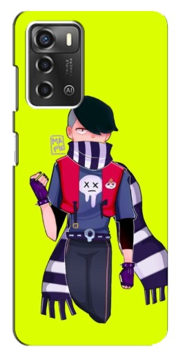 Силиконовый чехол с изображением "edgard brawl stars" для ZTE Blade A52