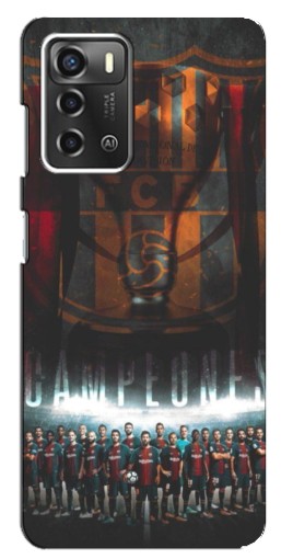 Чехол с принтом "FCB Campeones" для ZTE Blade A52
