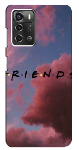 Чехол с печатью "Friends" для ZTE Blade A52