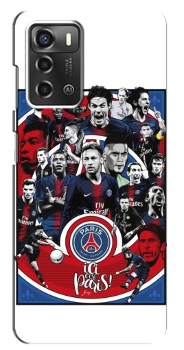 Чехол с печатью "Команда PSG" для ZTE Blade A52