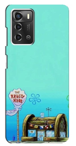 Чехол с картинкой "Krusty Krab" для ZTE Blade A52