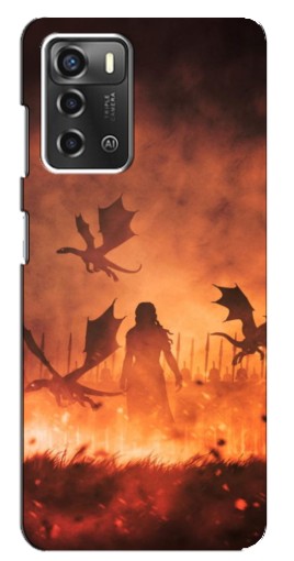 Чехол с картинкой "Мать драконов" для ZTE Blade A52