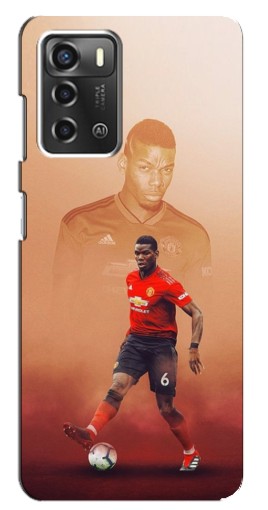 Чехол с принтом "Pogba с Манчестера" для ZTE Blade A52