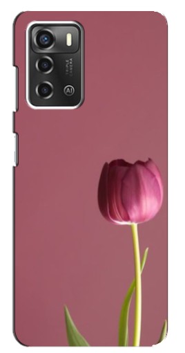 Чехол с принтом "Розовый тюльпан" для ZTE Blade A52