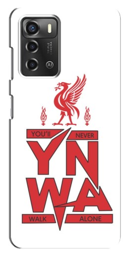 Силиконовый чехол с изображением "YNWA" для ZTE Blade A52