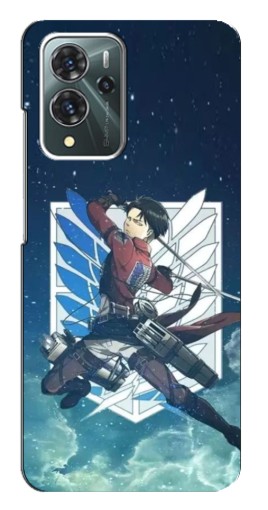 Силиконовый чехол с изображением "Аккерман Леви" для ZTE Blade V40 Pro