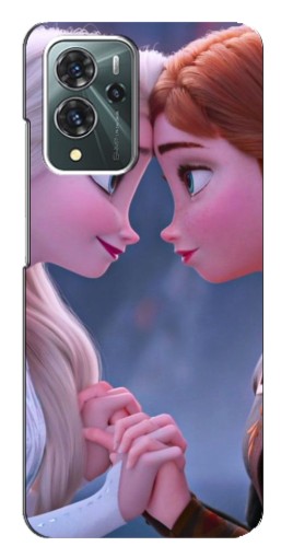 Чехол с принтом "Анна и Ельза" для ZTE Blade V40 Pro