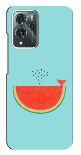 Чехол с картинкой "Арбуз кит" для ZTE Blade V40 Pro