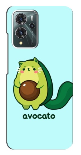Чехол с картинкой "Avocato" для ZTE Blade V40 Pro