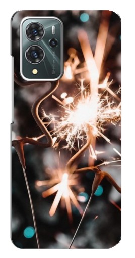Чехол с принтом "Бенгальские огни" для ZTE Blade V40 Pro