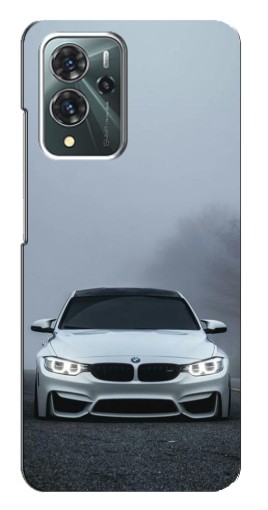Силиконовый чехол с изображением "БМВ в тумане" для ZTE Blade V40 Pro