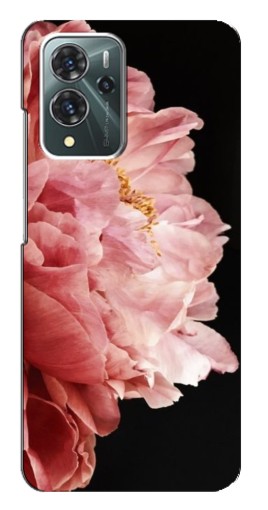 Силиконовый чехол с изображением "Большой пион " для ZTE Blade V40 Pro