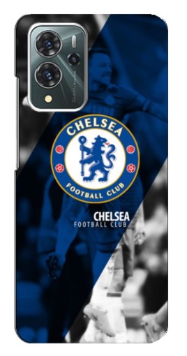 Силиконовый чехол с изображением "Club Chelsea" для ZTE Blade V40 Pro