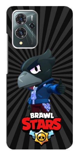 Чехол с принтом "Crow Brawl Stars" для ZTE Blade V40 Pro