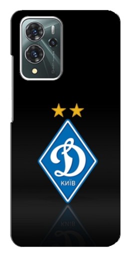 Силиконовый чехол с изображением "Динамо Киев логотип" для ZTE Blade V40 Pro