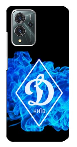 Силиконовый чехол с изображением "Эмблема Динамо Киев" для ZTE Blade V40 Pro