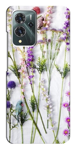 Чехол с картинкой "Фон полевых цветов" для ZTE Blade V40 Pro