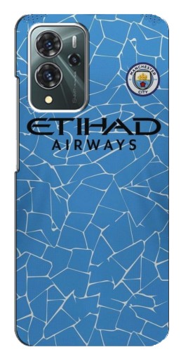 Силиконовый чехол с изображением "Форма Манчестер Сити" для ZTE Blade V40 Pro