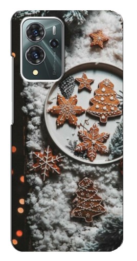 Чехол с принтом "Имбирные пряники" для ZTE Blade V40 Pro