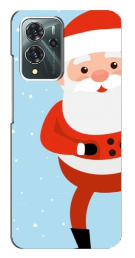 Чехол с принтом "Крутой Дед Мороз" для ZTE Blade V40 Pro