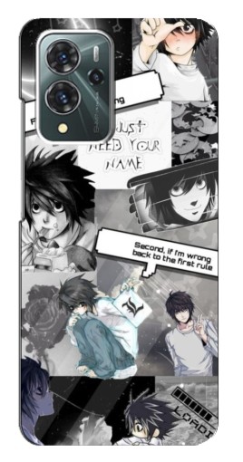 Чехол с печатью "L - Death note" для ZTE Blade V40 Pro