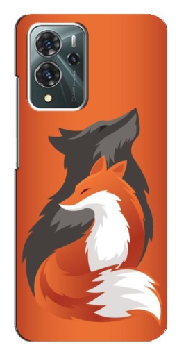 Чехол с картинкой "Лиса ART" для ZTE Blade V40 Pro